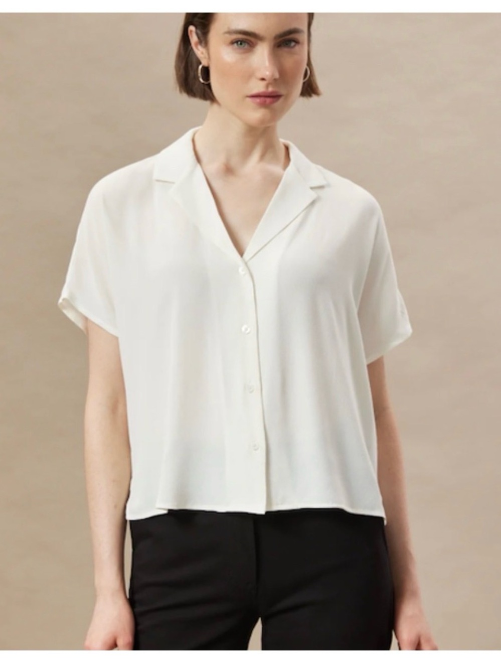 Frank and Oak Camp Collar Blouse